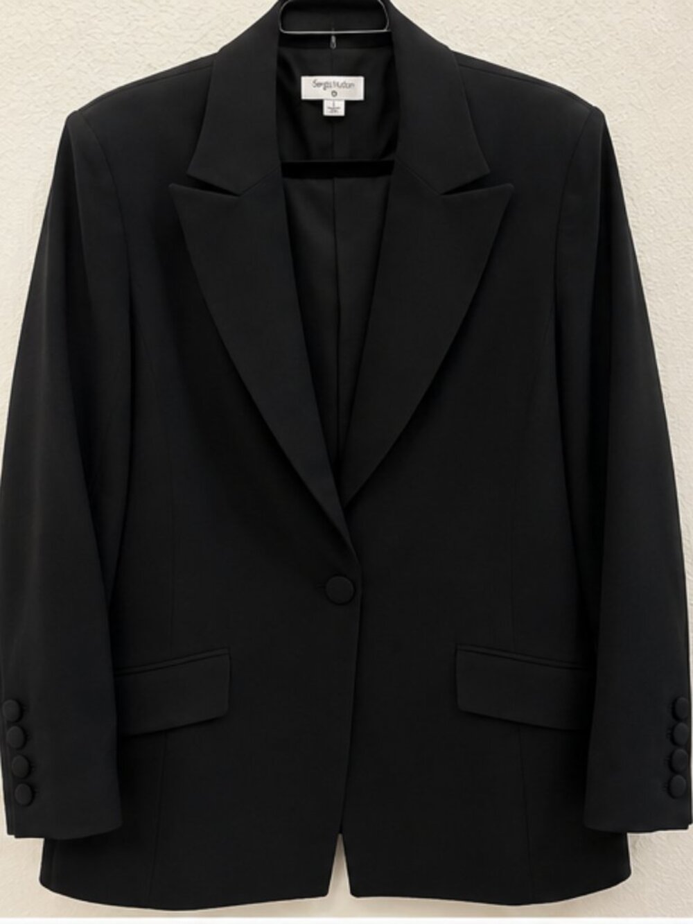 Sergio Hudson x Target Black Tailored Blazer L